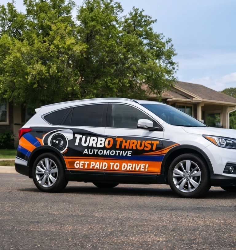 Turbo Thrust SUV Wrap